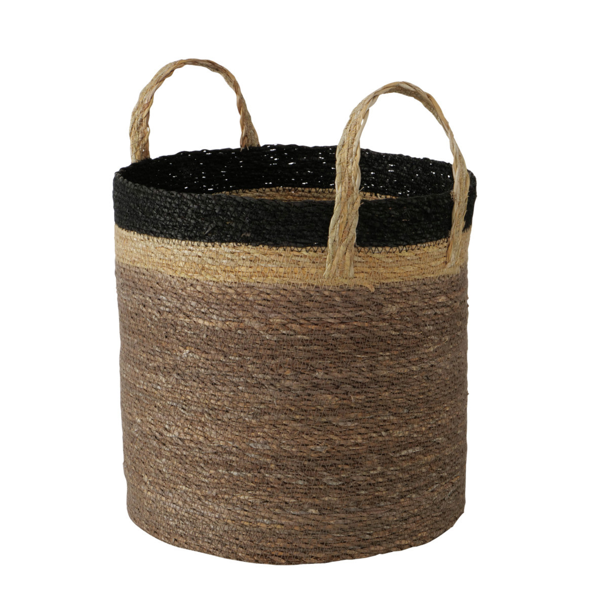 Eco-Friendly Jute Organizer with Braided Handles - Image 2
