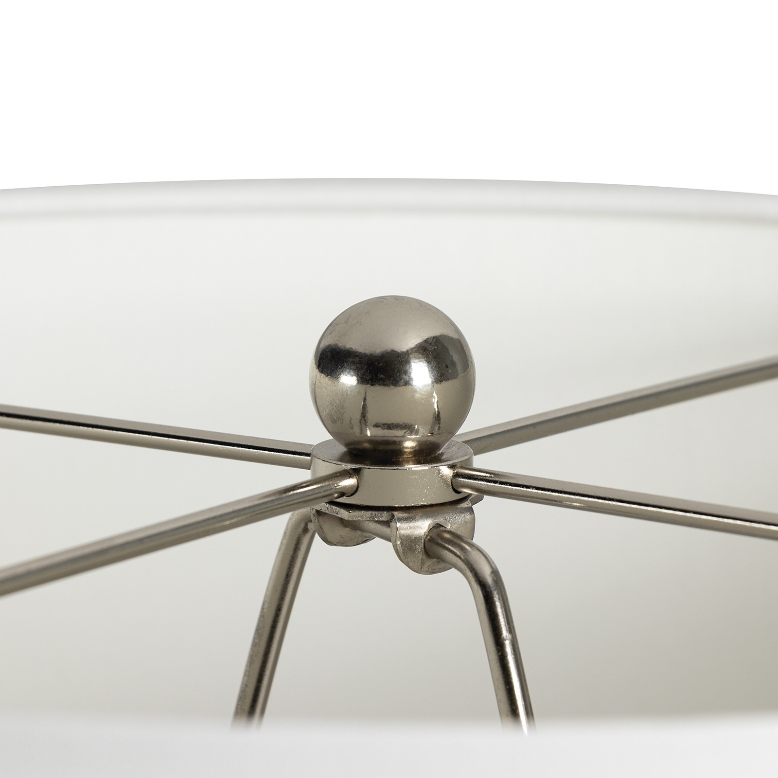 Handcrafted Jute Table Lamp with Black Stripes - Image 3