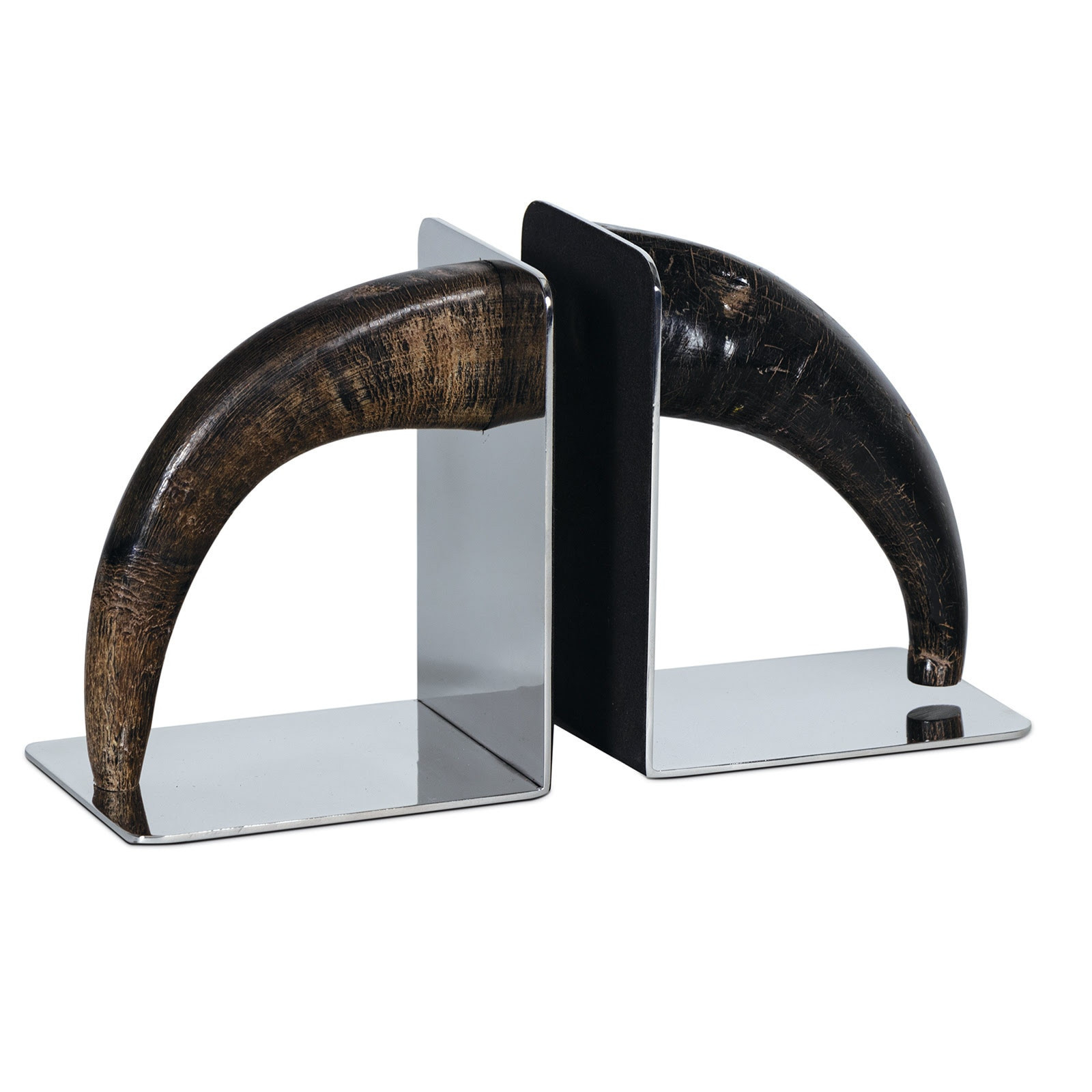 Bibliophile’s Horn Bookend – Bold & Natural - Image 2