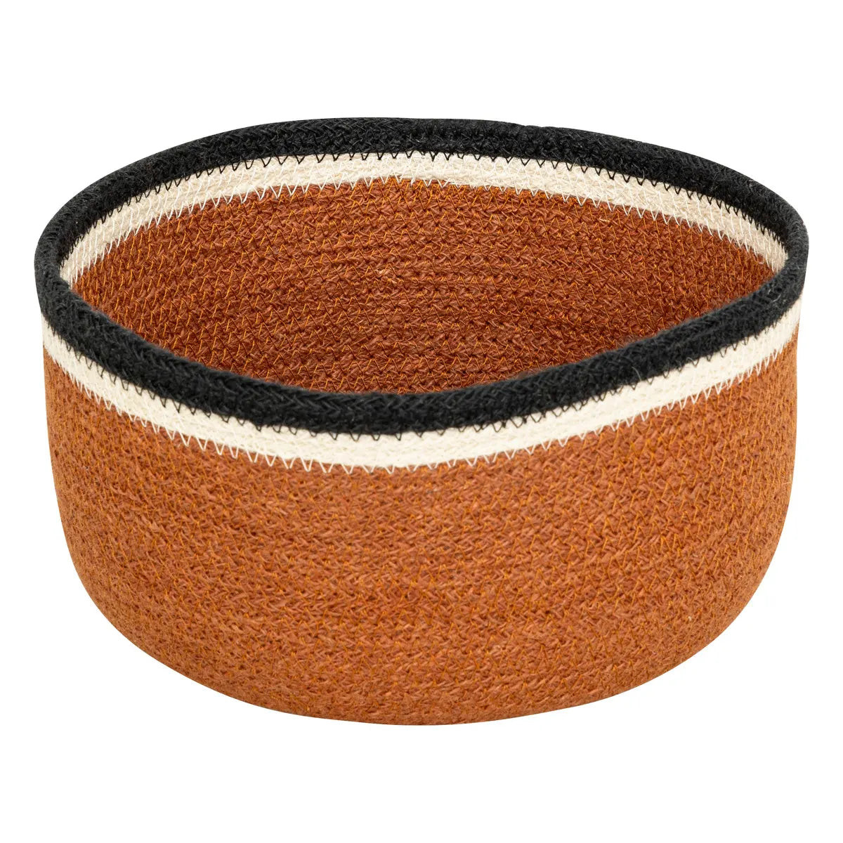 Artisan Woven Jute Baskets – Color Accent Storage Set - Image 2