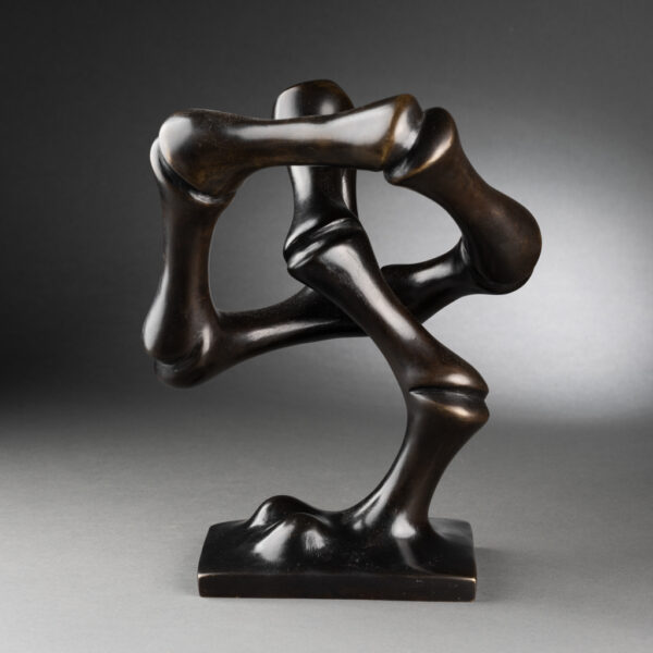 Brass Abstract Sculpture – A Timeless Expression of Art