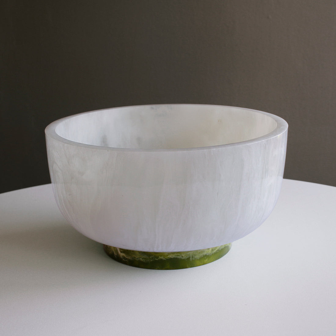 Celestial Marble Pedestal Bowl - Image 2