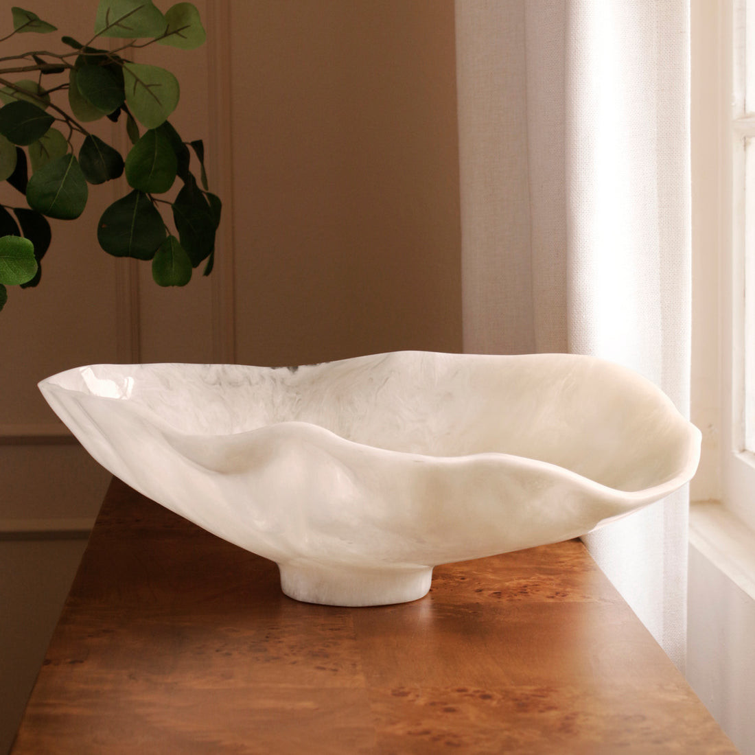 Ivory Coral-Inspired Decorative Bowl - Image 2