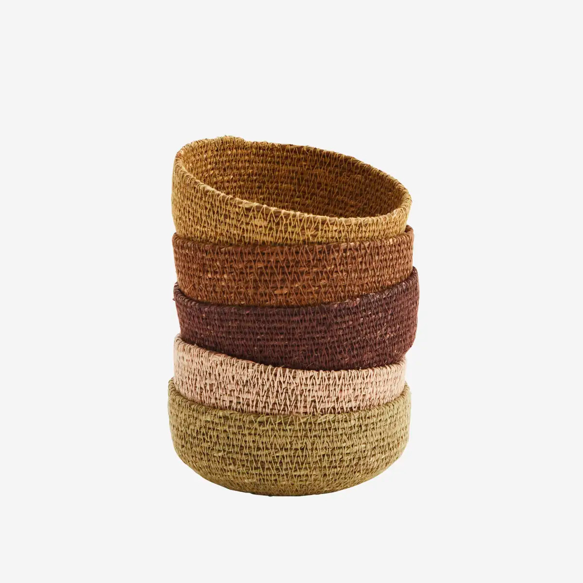 Artisan Handcrafted Seagrass Basket Bowl - Image 4