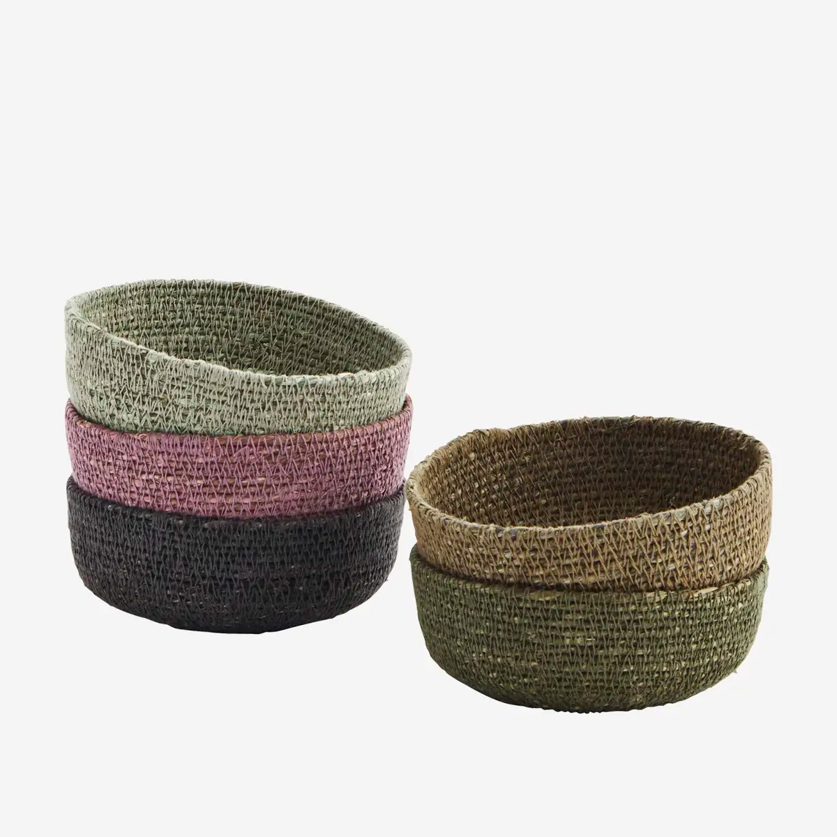 Artisan Handcrafted Seagrass Basket Bowl