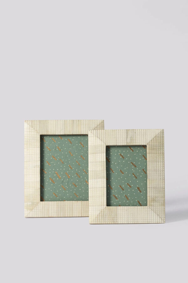 Bone Inlay Photo Frame