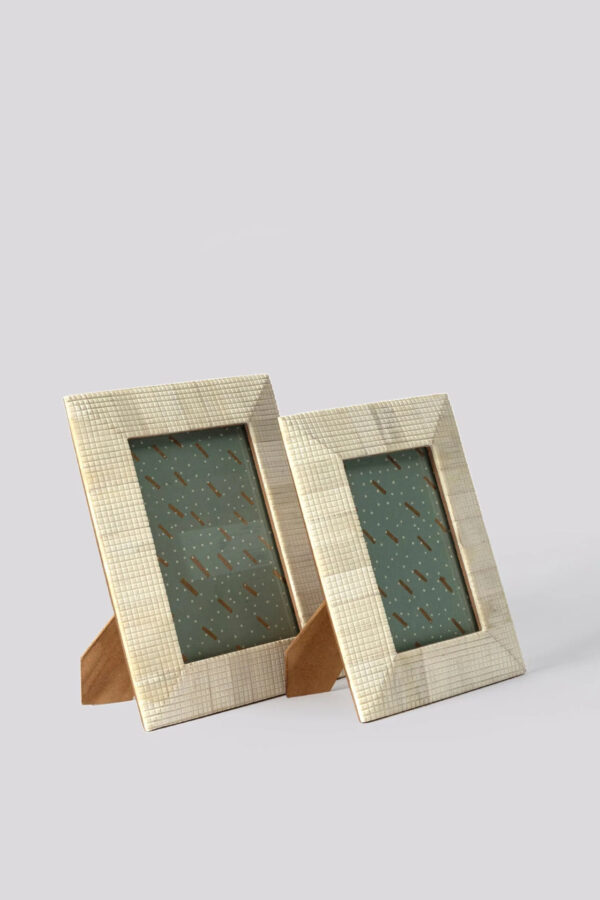 Bone Inlay Photo Frame