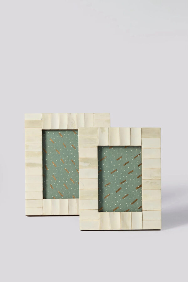 Bone Inlay Photo Frame