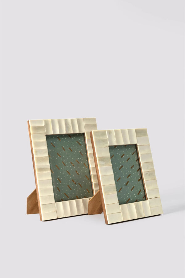 Bone Inlay Photo Frame