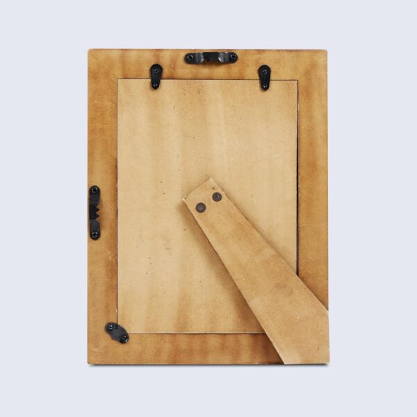 Elegance in Every Curve: Horn Inlay Photo Frame