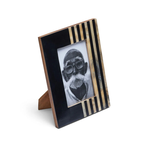 Horn & Resin Inlay Photo Frame