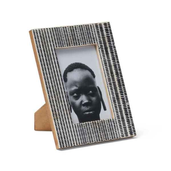 Exquisite Craftsmanship: Bone Inlay Photo Frame