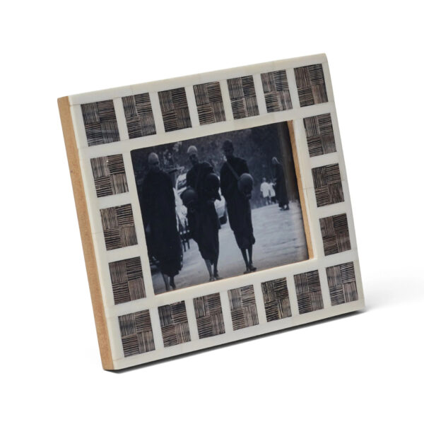 Horn & Bone Inlay Photo Frame