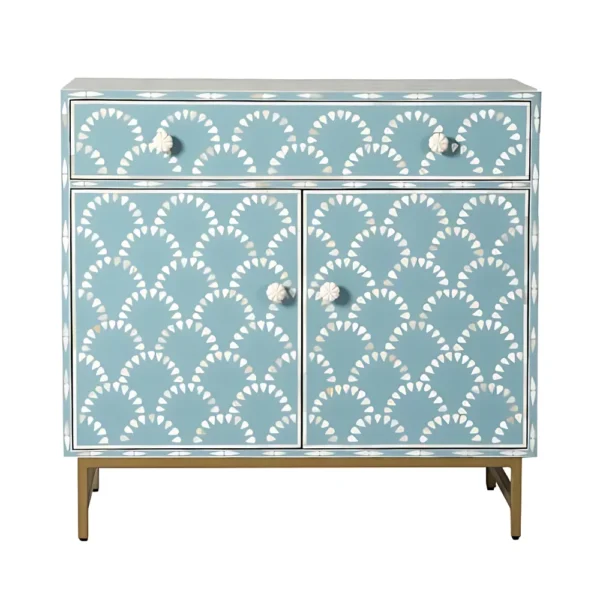 BONE INLAY BAR CABINATE