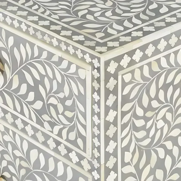 BONE INLAY CHEST DRAWER