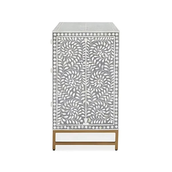 BONE INLAY CHEST DRAWER