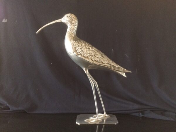 Flight of Elegance: Handcrafted Brass Bird Sculpture