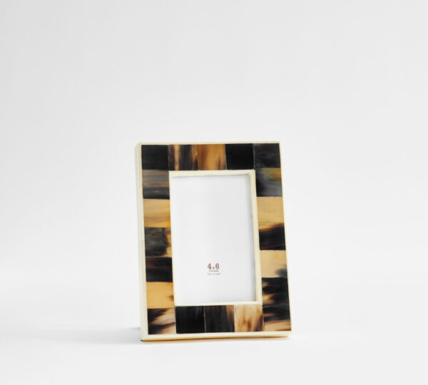 Horn & Bone Inlay Photo Frame