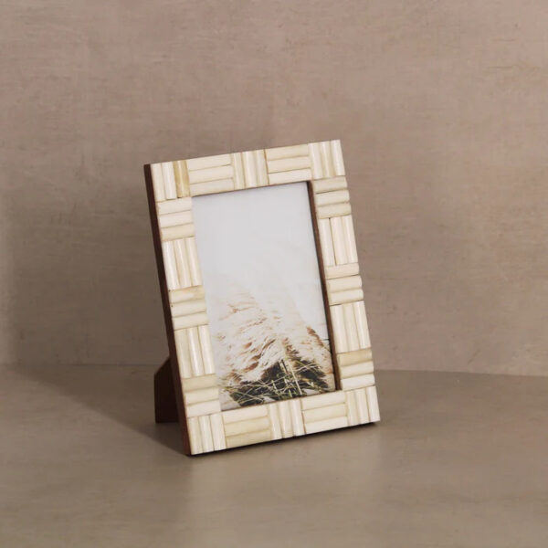 Bone Inlay Photo Frame